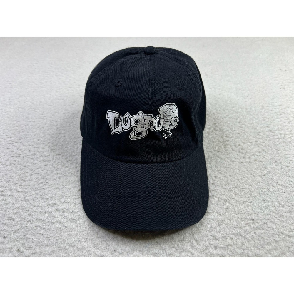 Bimm Ridder Lansing Lugnuts Hat Mens Black MiLB Baseball Strap Back Cap One Size
